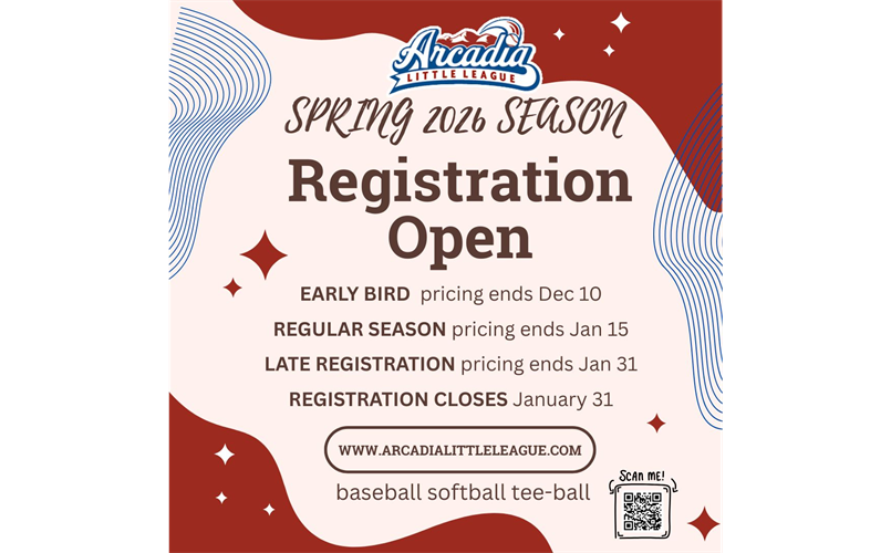 Registration Fee Schedule